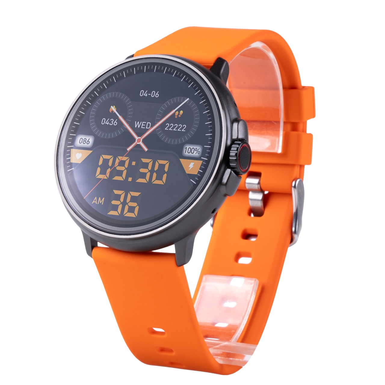 SmartWatch Vivax Life PRO2, Bluetooth 5.2, Rezistența la apă IP68, Procesor Realtek RTL8763EW / 2 nuclee, 128 GB, Portocaliu - 3 | YEO