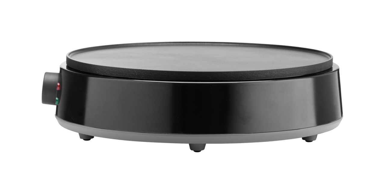 Aparat de clatite Vivax PM-1200 TB, 1200 W, Incalzire rapida, Termostat , Diametru 30 cm, Negru - 2 | YEO