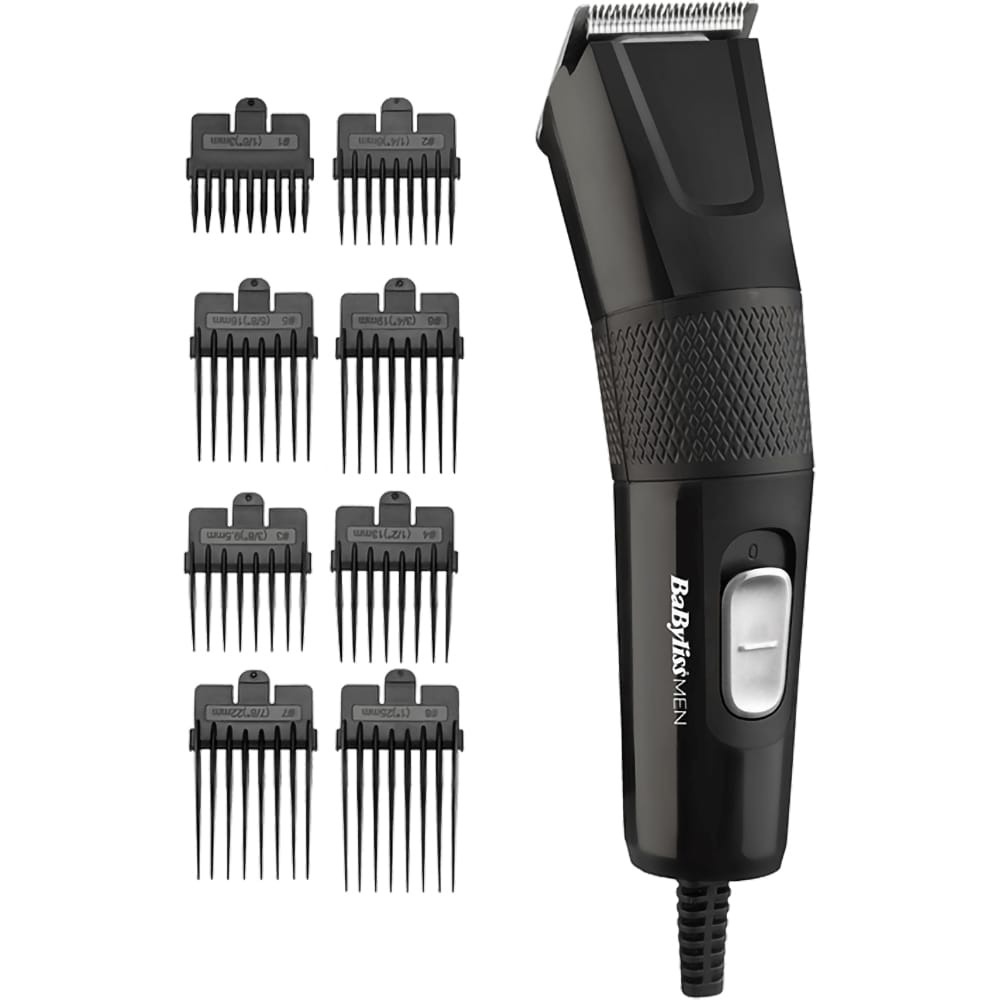 Aparat de tuns și aranjat părul și barba BaByliss E756E, Power Hair Clipper, 8 accesorii - 1 | YEO