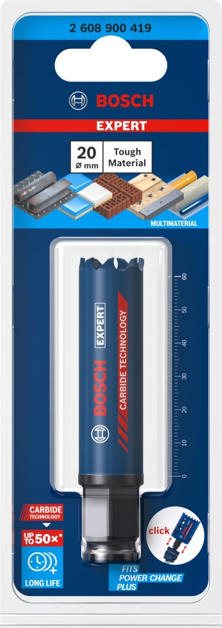 Bosch Carota Expert Tough Material, 20X60mm - 1 | YEO