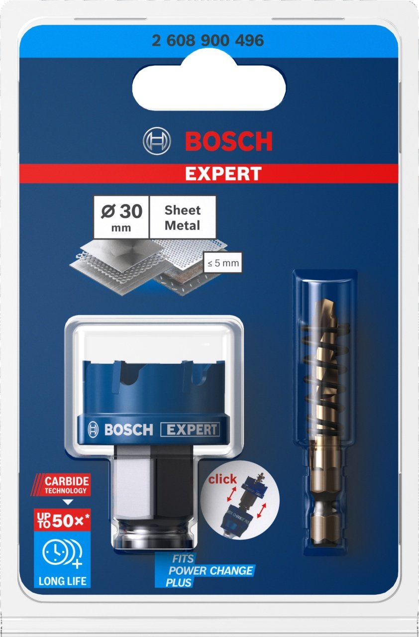 Bosch Expert Carota SheetMetal 5x30mm - 1 | YEO