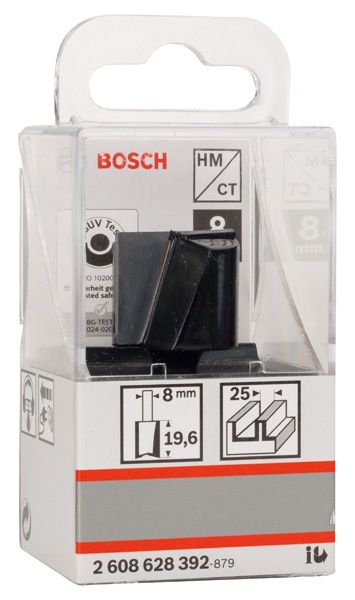 Bosch Freza dreapta, 25x19.6x51mm, T8mm - 1 | YEO
