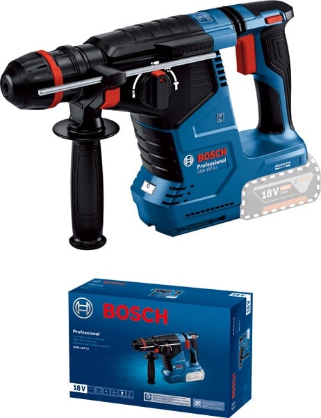 Bosch GBH 187-LI (solo) Ciocan rotopercutor brushless Li-Ion 18V, 2.4J, fara acumulator in set