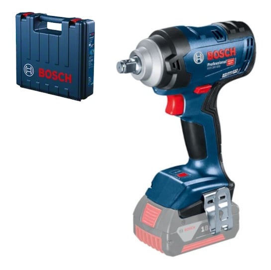 Bosch GDS 18V-400 (solo) Surubelnita cu impact brushless, Li-Ion, 400Nm, fara acumulator in set + valiza