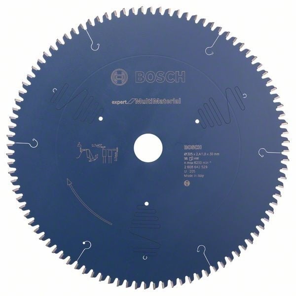 Bosch Panza fierastrau circular Expert for Multi Material 305x30x2.4/1.8mm, T96
