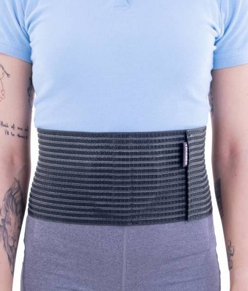 Corset abdominal Ombifix Sport, SRT149, Marime universala, Negru - 1 | YEO