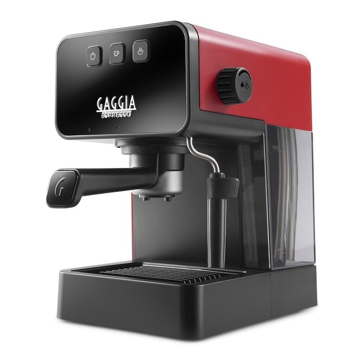 Espressor manual Gaggia Espresso Style Red EG2111/03, 1900W, Presiune 15bar