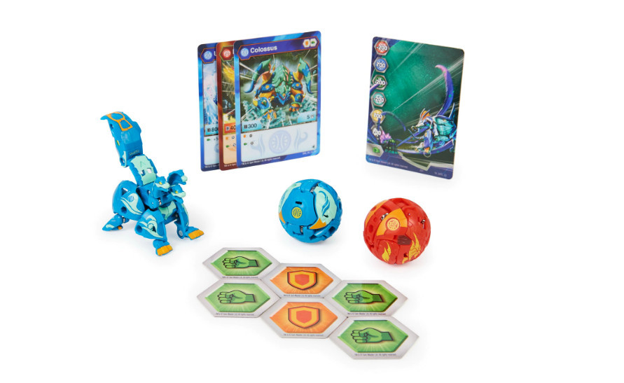 Figurina Bakugan Evolutions - Starter Pack, Howlkor Ultra, Colossus si Pegatrix - 1 | YEO