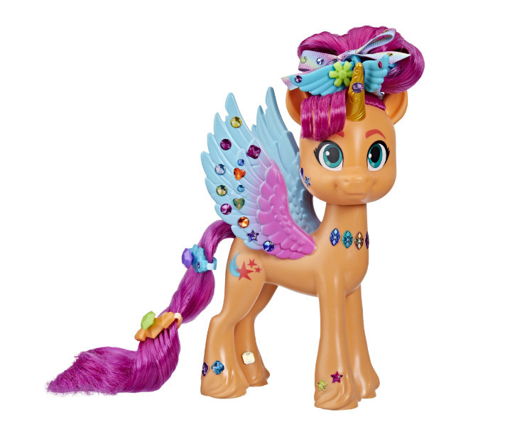 Figurina My Little Pony, Ribbon Hairstyles, Sunny Starscout, 15 cm - 3 | YEO