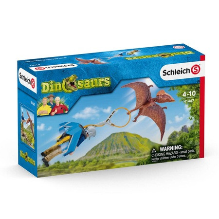 Figurina Schleich, Urmarire cu Jetpack