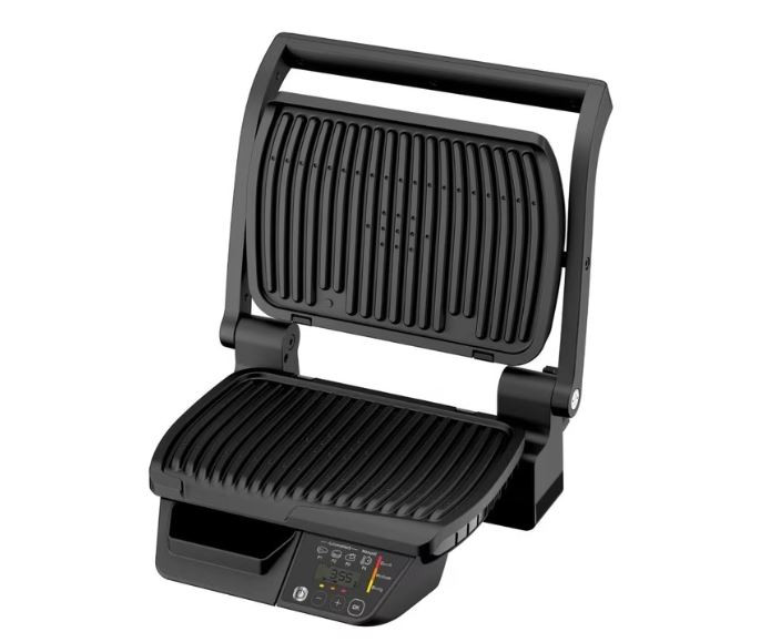 Gratar electric Tefal OptiGrill GC7P0810, 2000 W, 3 programe automate, placi tip grill antiaderente 30 x 20 cm - 1 | YEO