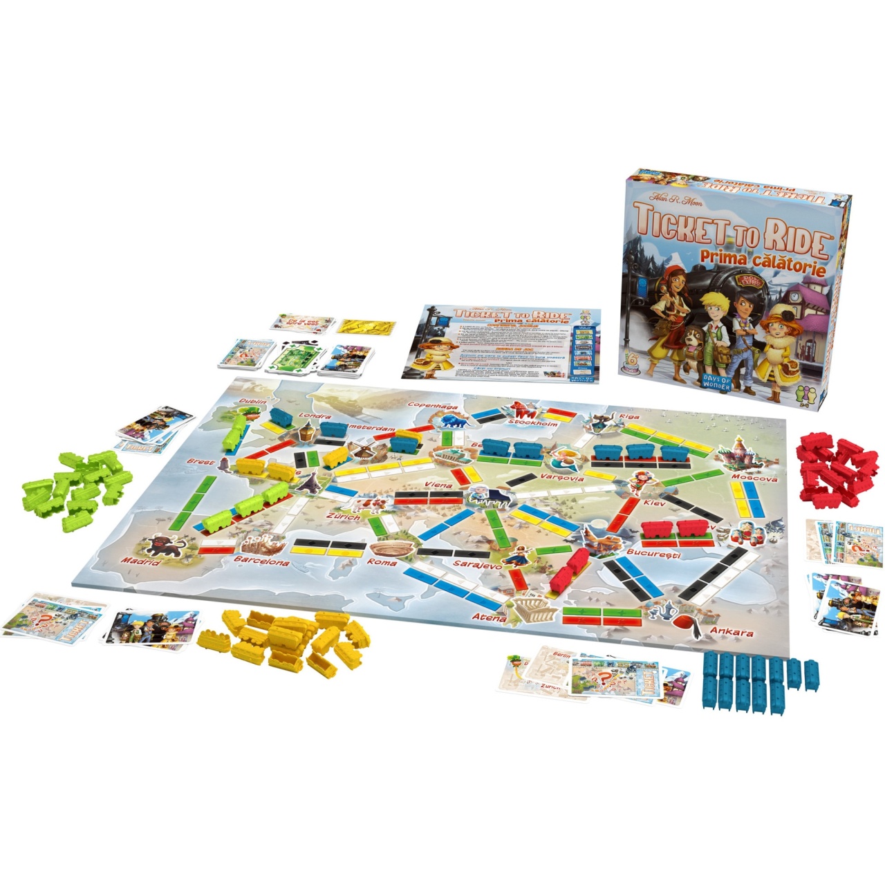 Joc Ticket To Ride - Prima Calatorie - 1 | YEO