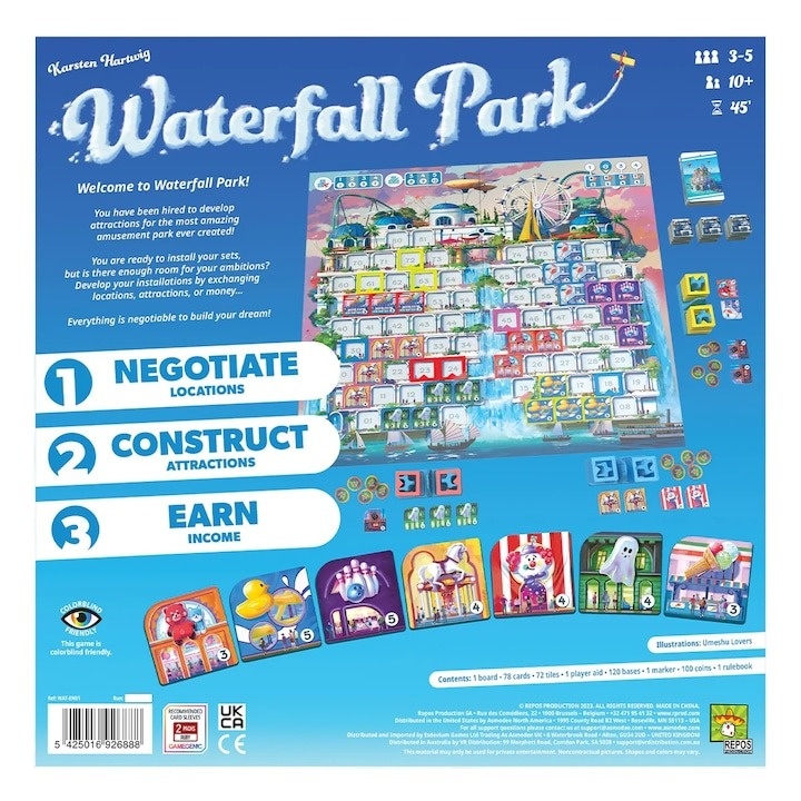 Joc Waterfall Park, lb. engleza - 1 | YEO