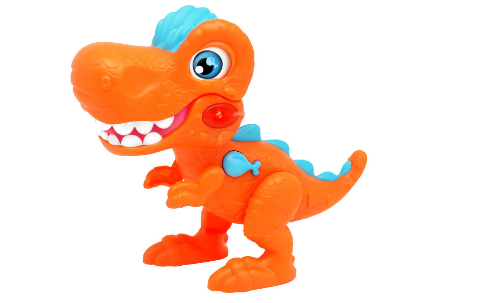 Jucarie interactiva Dragon-I - Junior Megasaur T-Rex, portocaliu - 1 | YEO