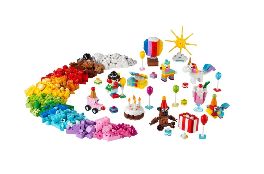 LEGO® Classic - Cutie de petrecere creativa 11029, 900 piese - 2 | YEO