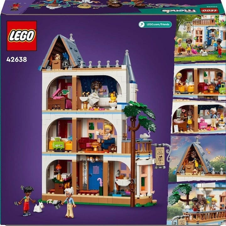 LEGO® Friends - Castelul-pensiune 42638, 1311 piese