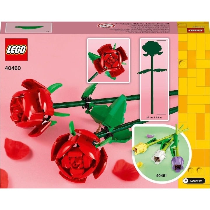 LEGO® Icons Creator Expert - Trandafiri 40460, 120 piese - 1 | YEO