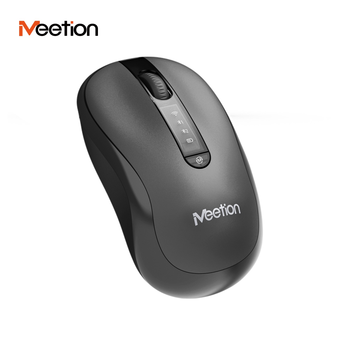 Mouse office wireless si reincarcabil Meetion BTM185R, Negru - 1 | YEO