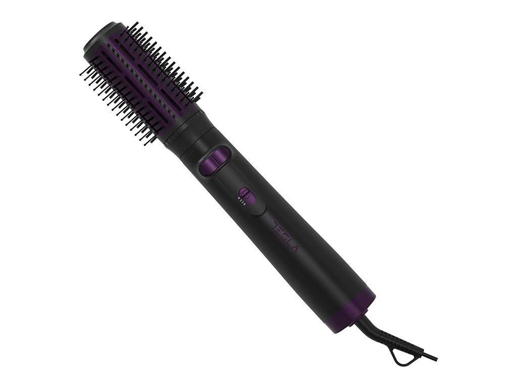 Ondulator par 6 in 1 Tesla SLH300BPR, 1000W2 viteze, 3 trepte temp, motor DC, Negru/Violet