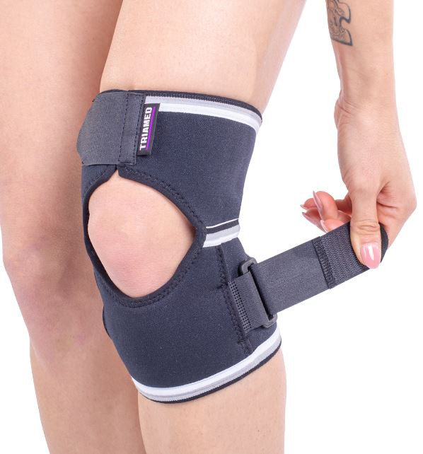 Orteza de genunchi mobila pentru tendon patelar Triamed Patellafix 02, SRT306, Negru - 2 | YEO