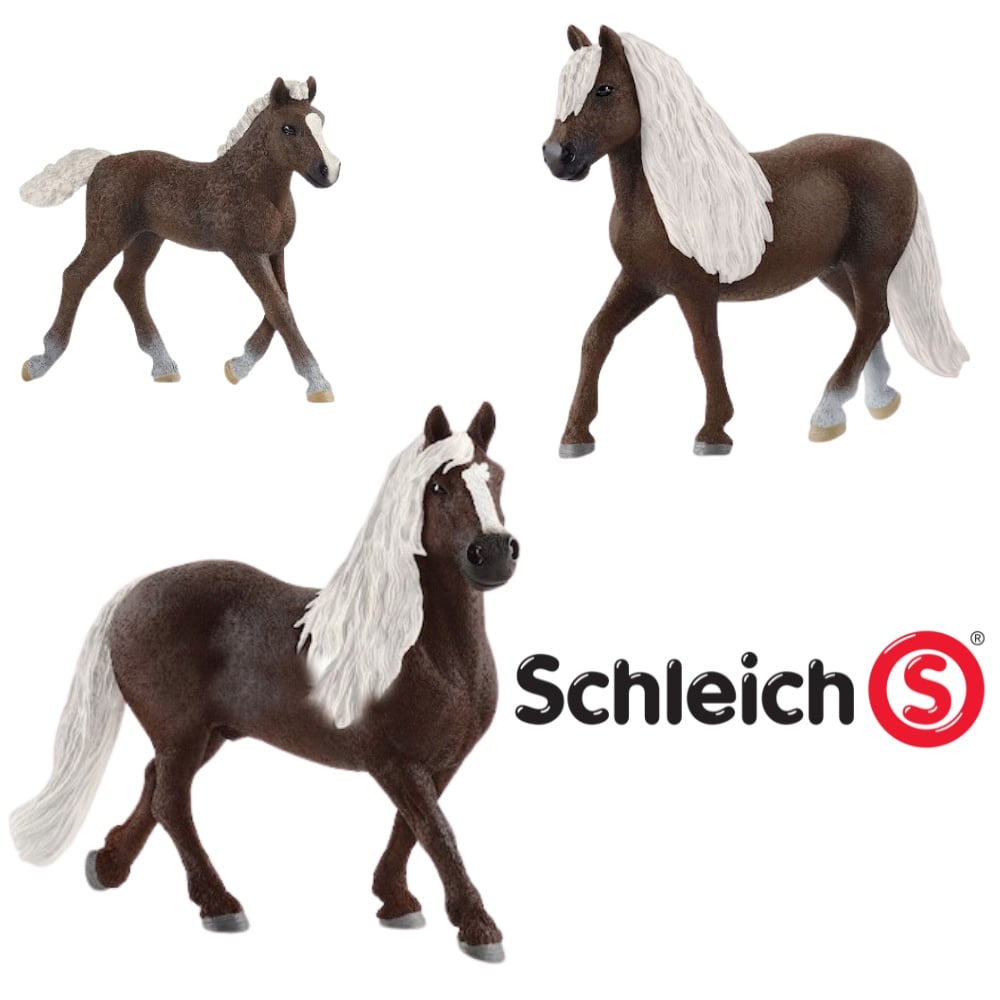 Pachet Figurine Schleich, Cai Padurea Neagra