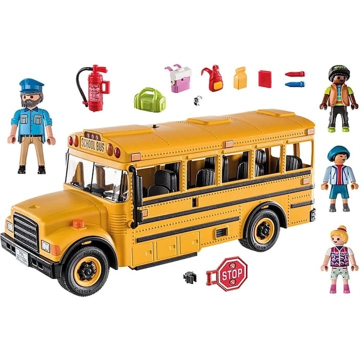 Playmobil City Life - Autobuz scolar - 1 | YEO