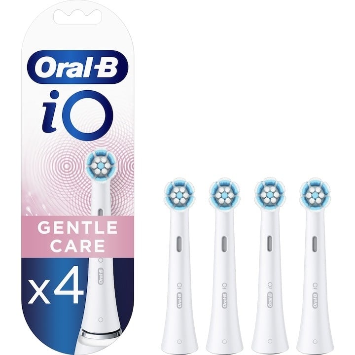 Rezerve periuta de dinti electrica Oral-B iO Gentle Care, compatibile doar cu seria iO, 4 buc - 1 | YEO