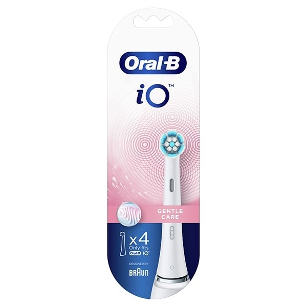 Rezerve periuta de dinti electrica Oral-B iO Gentle Care, compatibile doar cu seria iO, 4 buc