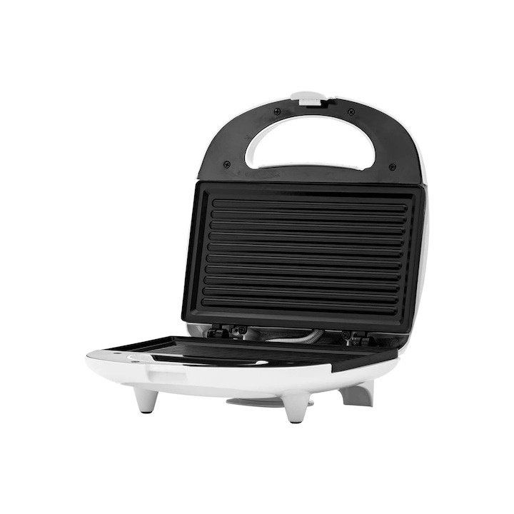 Sandwich toaster Vivax, TS-7501WHS, 750W, Argintiu/Alb - 3 | YEO