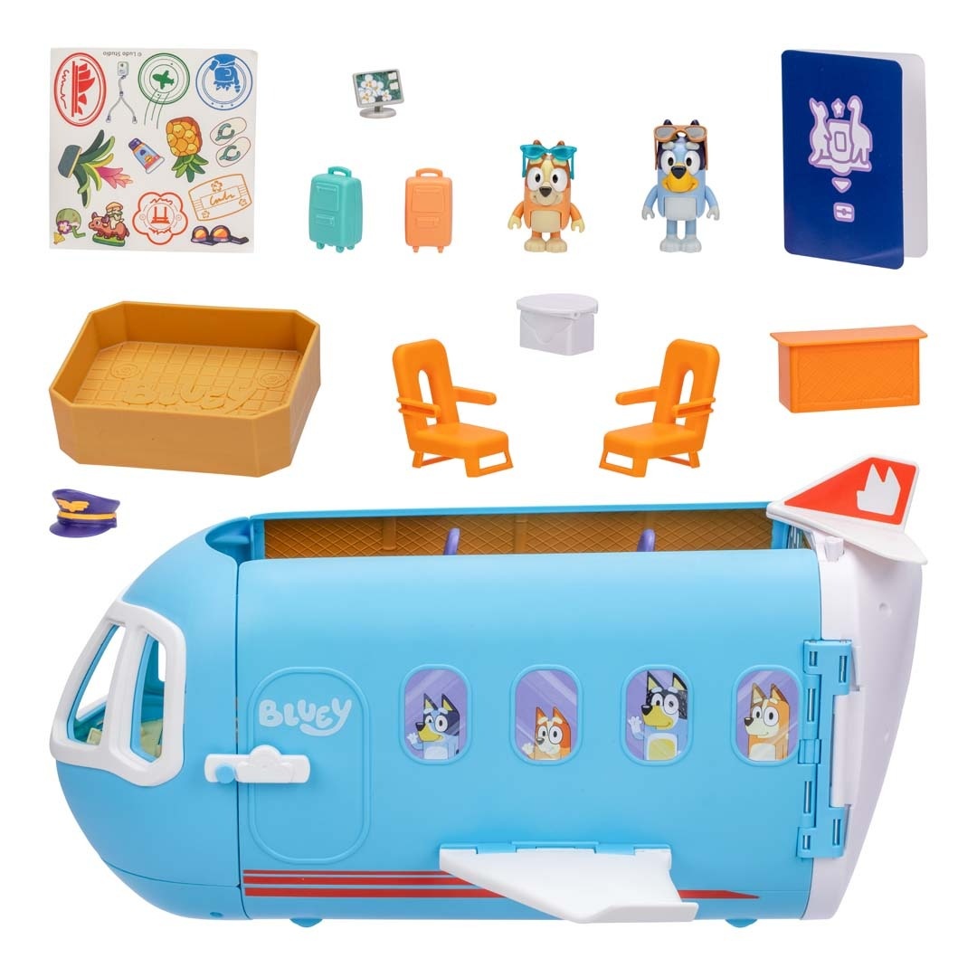 Set de joaca Bluey - 3 in 1 Transforming Plane Playset - 1 | YEO