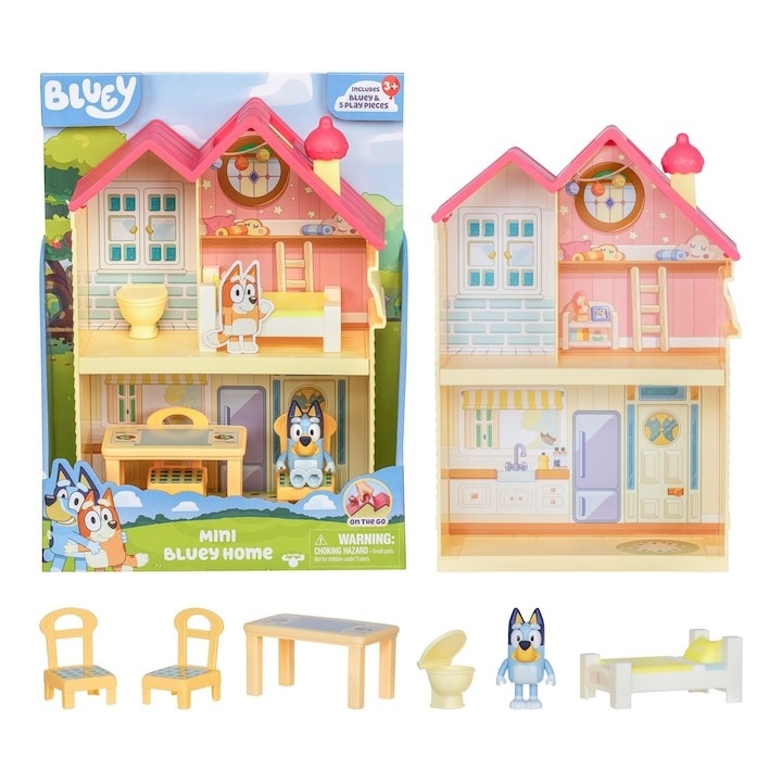 Set de joaca Bluey - Heeler home, cu figurina inclusa - 4 | YEO