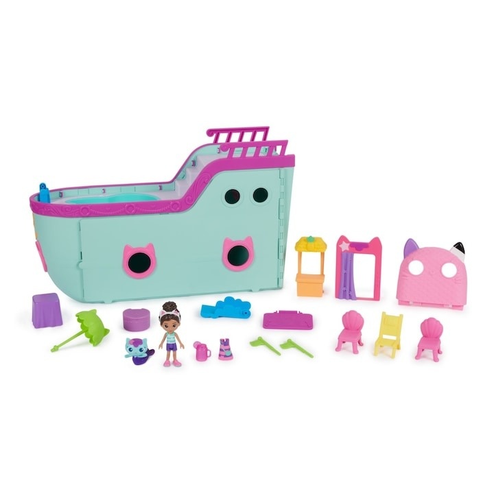 Set de joaca Gabbys Dollhouse - Vaporul cu prieteni - 1 | YEO