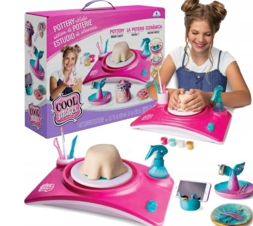 Set de olarit cu accesorii, Cool Maker, Pottery Studio - 1 | YEO