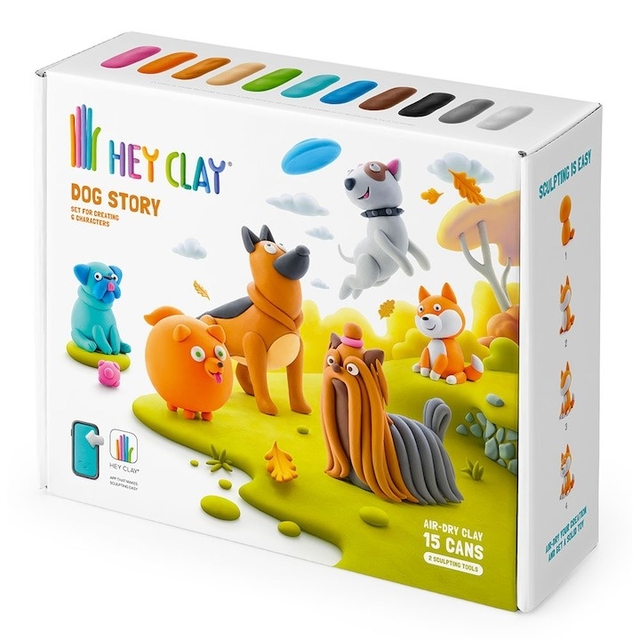 Set Hey Clay - Dog Story - 2 | YEO