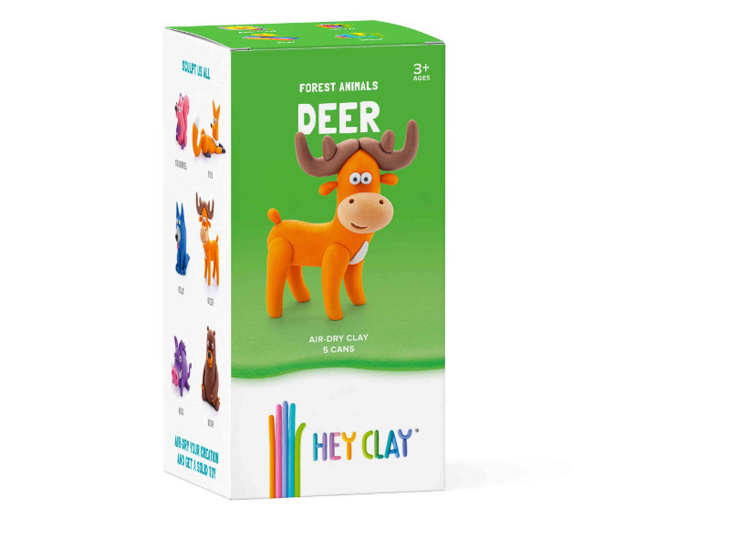 Set Hey Clay Forest Animals - Caprioara - 1 | YEO