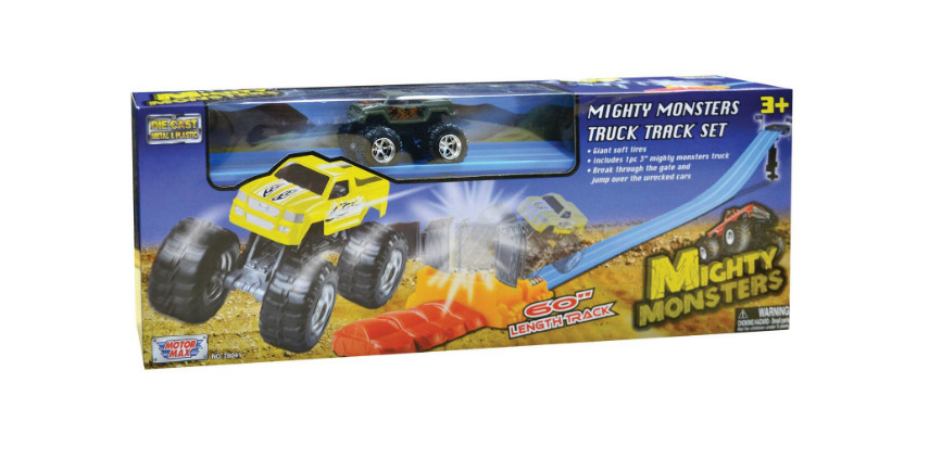 Set pista de joaca Mighty Monsters Motormax