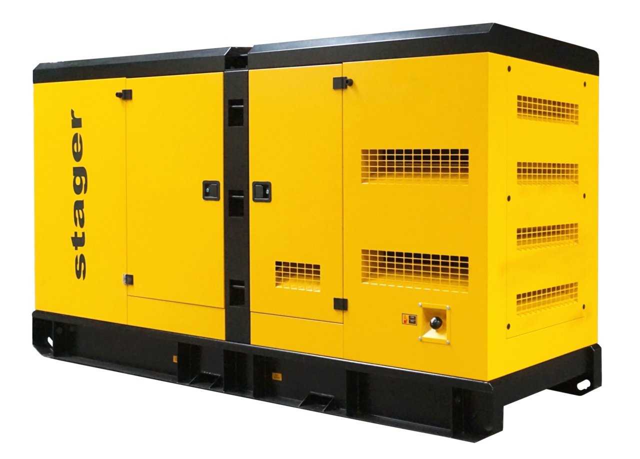 Stager YDSD206S3 Generator insonorizat 206kVA, 271A, 1500rpm, trifazat, diesel