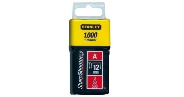 Stanley 1-TRA208T Set 1000 Capse standard tip A/5/53/530, 12mm / 1/2