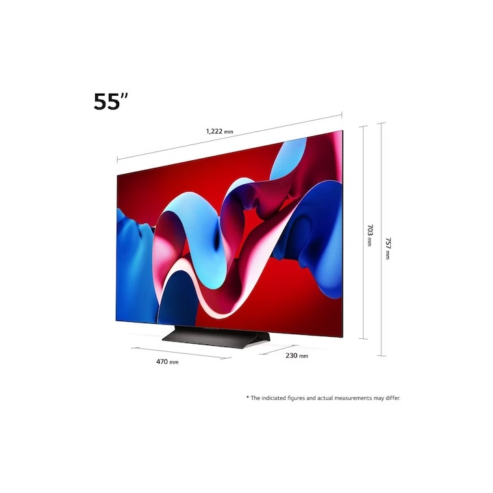 Televizor LG OLED evo 55C41LA, 139 cm, Smart, 4K Ultra HD, 100 Hz, Clasa G - 3 | YEO