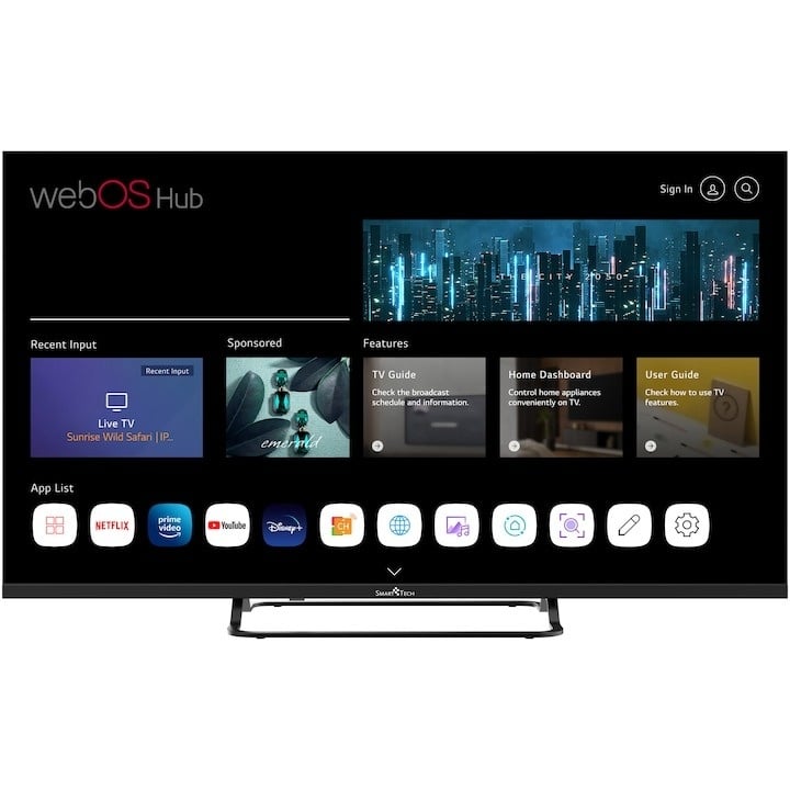 Televizor SmartTech LED 40FW01V, 101 cm, Smart WebOS, Full HD, Clasa E - 1 | YEO