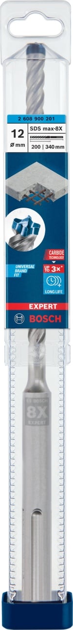 Bosch Burghiu Expert SDS Max 8X, 12x200x340mm - 1 | YEO