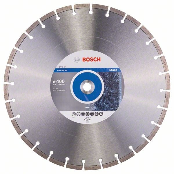 Bosch Disc diamantat Standard pentru piatra 400x20/25.40x3.2mm