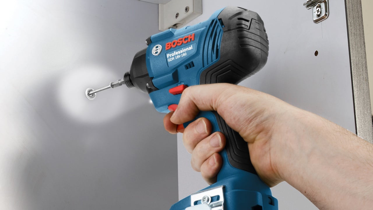 Bosch GDR 18V-160 (solo) Surubelnita cu impact Li-Ion 18V, 160Nm, fara acumulator in set - 2 | YEO