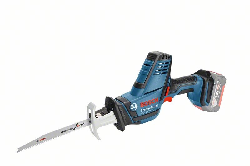 Bosch GSA 18V-LI C (solo) Fierastrau sabie Li-Ion, fara acumulator in set + L-BOXX - 2 | YEO