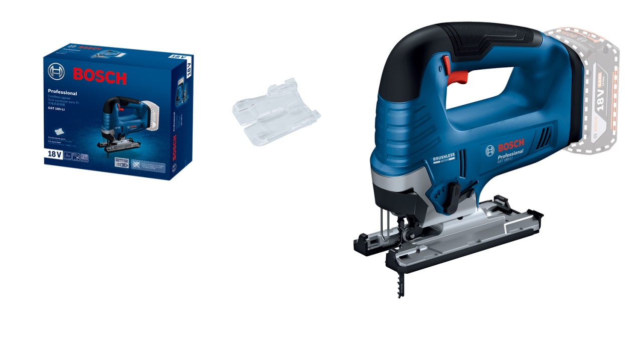 Bosch GST 185-LI (solo) Fierastrau vertical Li-Ion 18V, fara acumulator in set - 1 | YEO