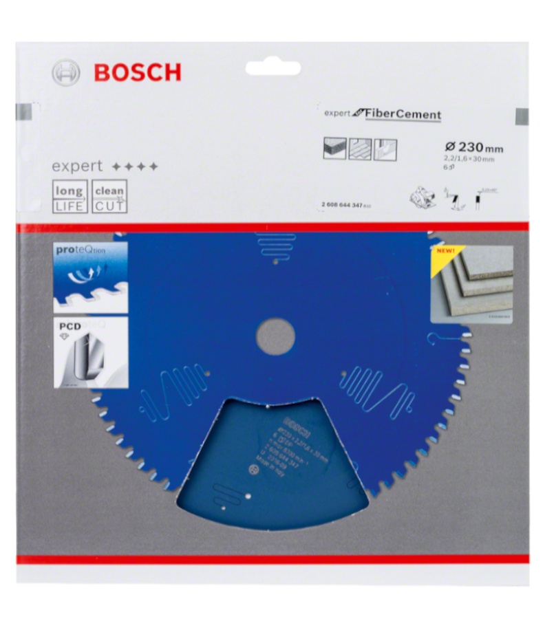Bosch Panza ferastrau circular Expert for Fibre Cement 230x30x2.2mm, 6T - 1 | YEO