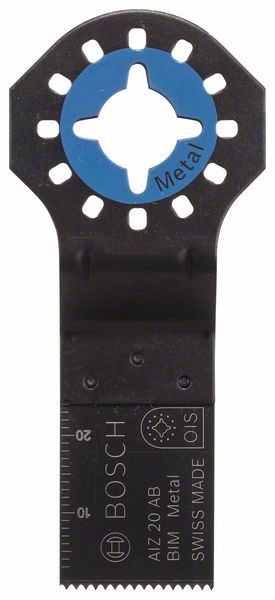 Bosch panza fierastrau penetranta BIM AIZ 20 AB Wood and Metal StarLock, 20x30mm