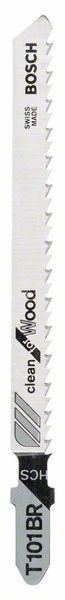 Bosch Set 5 panze fierastrau vertical T 101 BR Clean for Wood, 100mm