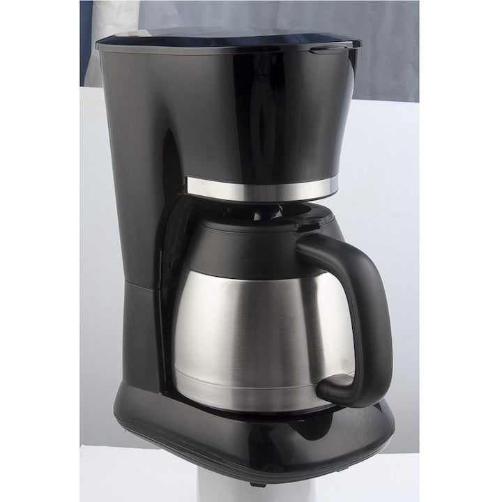 Cafetiera Studio Casa CM 1019 Savor Thermo, 800 W, 1 l, Vas cafea inox, Negru/ Inox - 2 | YEO