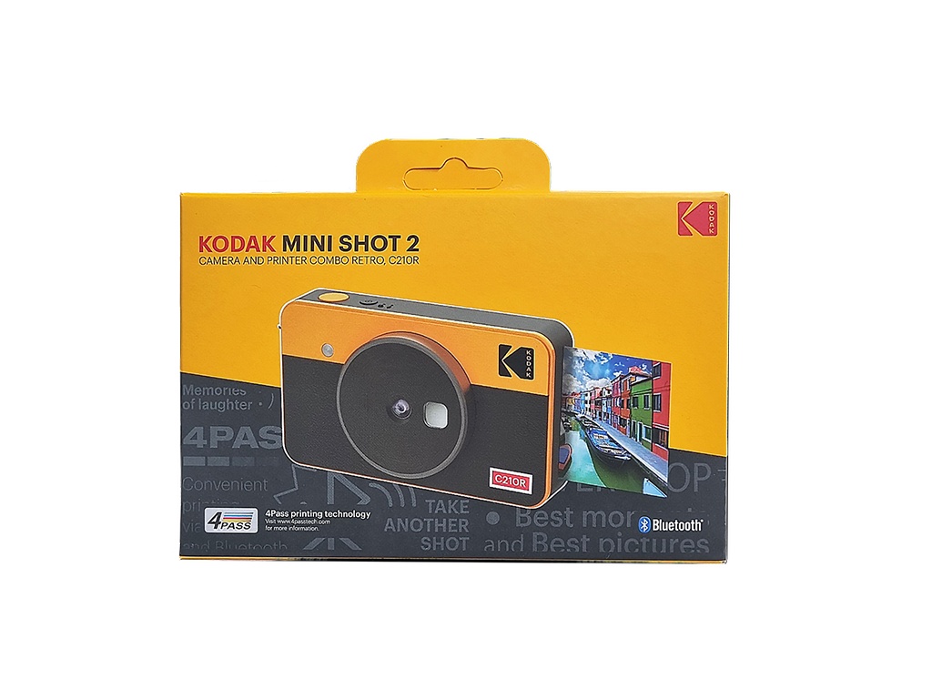 Camera foto instant Mini Shot 2 Retro Kodak Yellow/1.7
